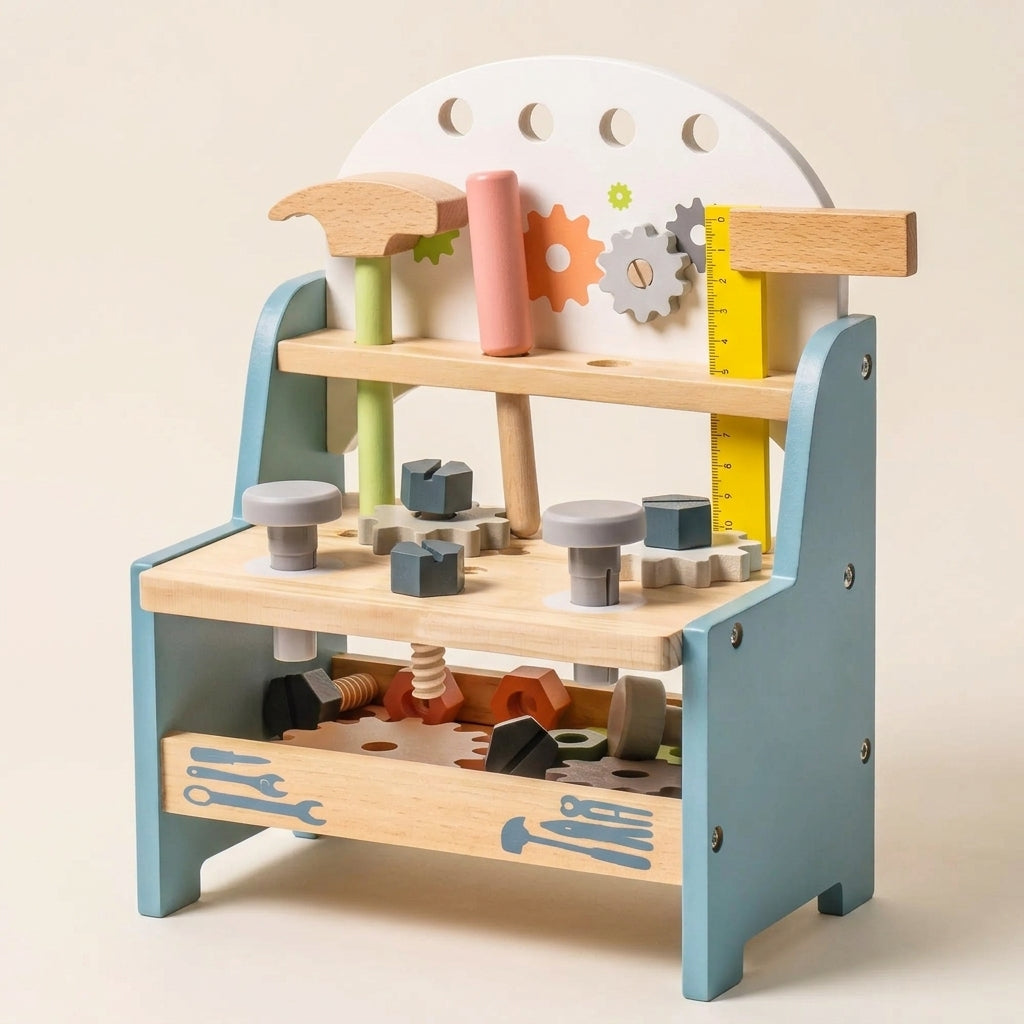 Mini établi, plateau et rangement du bas