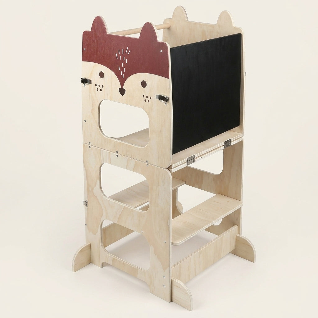 Tour d’apprentissage 3 en 1 — motif Renard